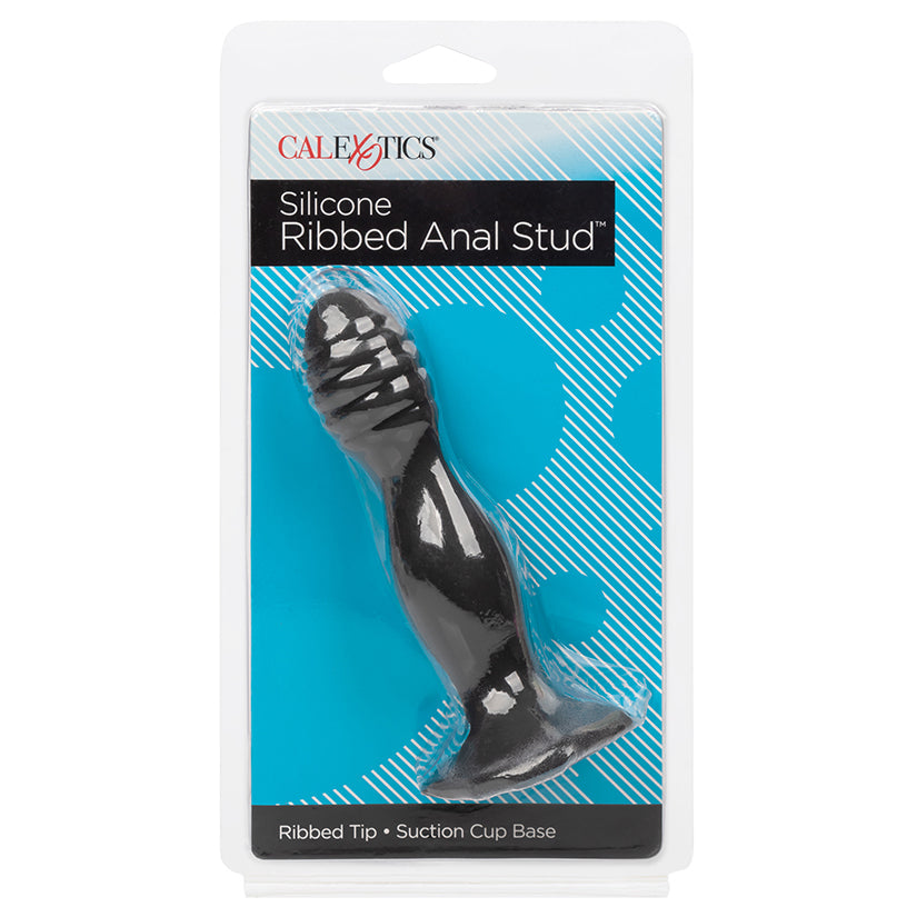 Silicone-Ribbed-Anal-Stud