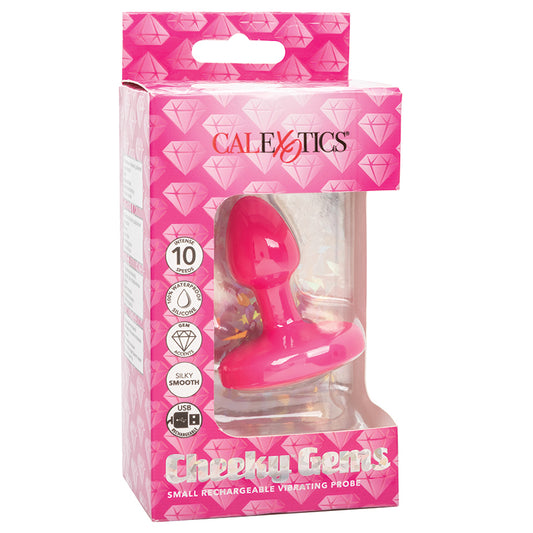 Cheeky-Gems-Small-Rechargeable-Vibrating-Probe-Pink