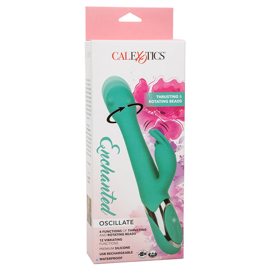 Enchanted Oscillate Thrusting and Rotating Beads Dual Vibrator