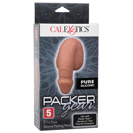 Packer-Gear-5-1275-cm-Silicone-Packing-Penis-Brown