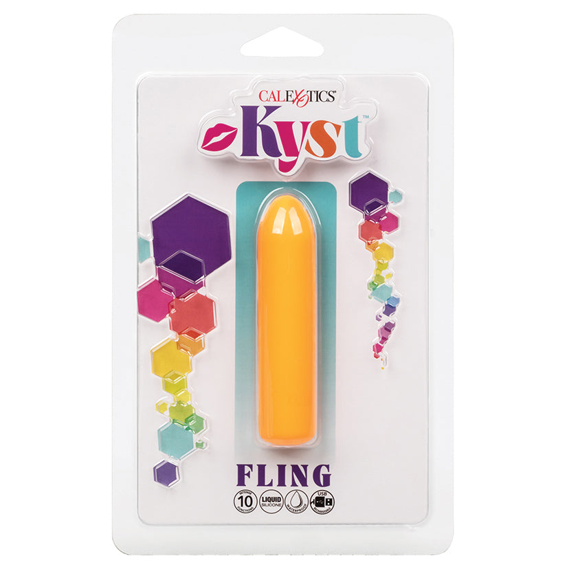 Kyst-Fling-Mini-Massager-Orange