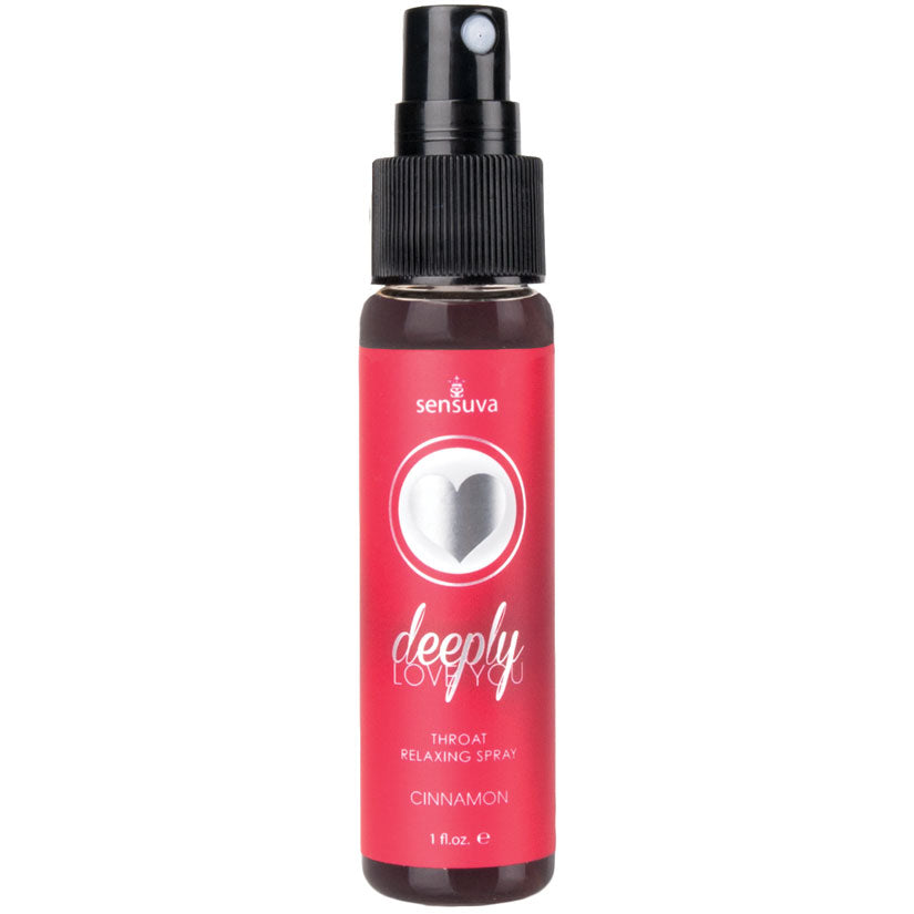 Sensuva Deeply Love You Throat Relaxing Spray - Cinnamon 1oz