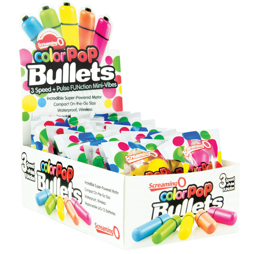 Screaming O ColorPoP Bullet - Assorted Display of 20