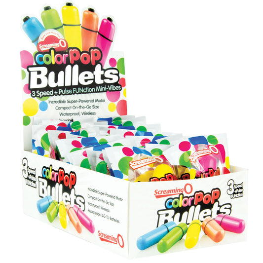 Screaming O ColorPoP Bullet - Assorted Display of 20