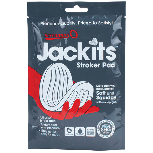 Screaming O Jackits Stroker Pad - Clear