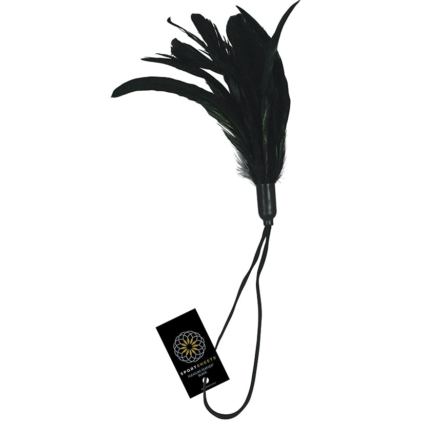 Sportsheets-Pleasure-Feather-Black