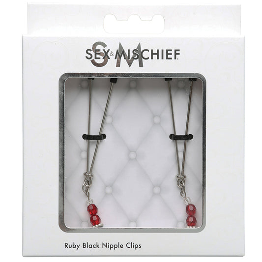 Sportsheets-Sex-Mischief-Ruby-Black-Nipple-Clips
