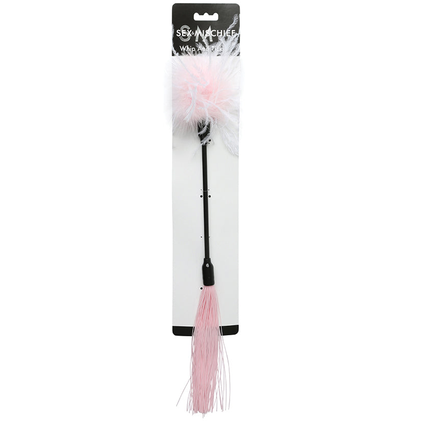 Sportsheets-Sex-Mischief-Whip-Tickle-Pink-White
