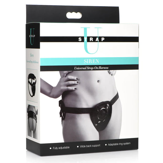 Strap U Siren Universal Strap-On Harness with Rear Support