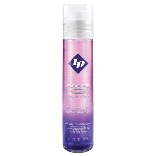 ID Pleasure Tingling Sensation Water-Based Lubricant - 1oz