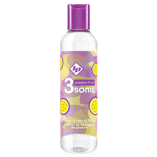 ID 3some Warming Lubricant - Passion Fruit 4oz