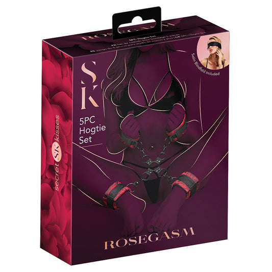 Secret Kisses Rosegasm 5 Piece Hogtie Set