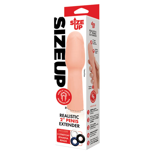 Size Up Realistic 2" Extender
