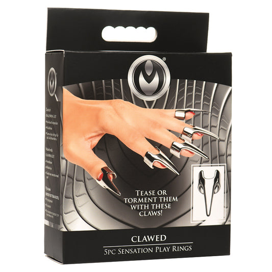 Master Series Clawed Sensation Play Rings - 5 Piece
